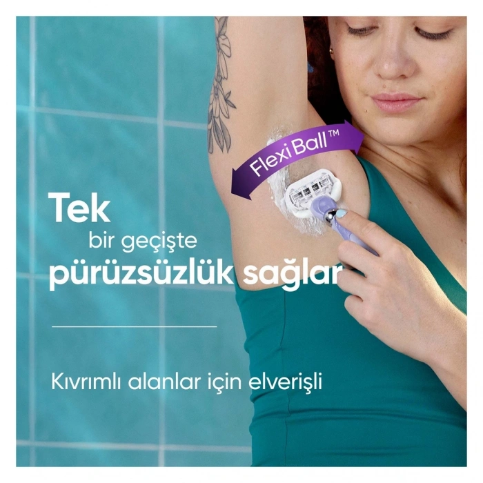 Gillette Venus Swirl Flexiball Kadın Tıraş Makinesi