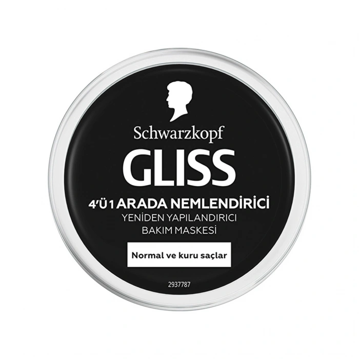 Gliss Aqua Revive 4ü 1 Arada Nemlendirici & Yeniden Yapılandırıcı Bakım Maskesi 400 ml