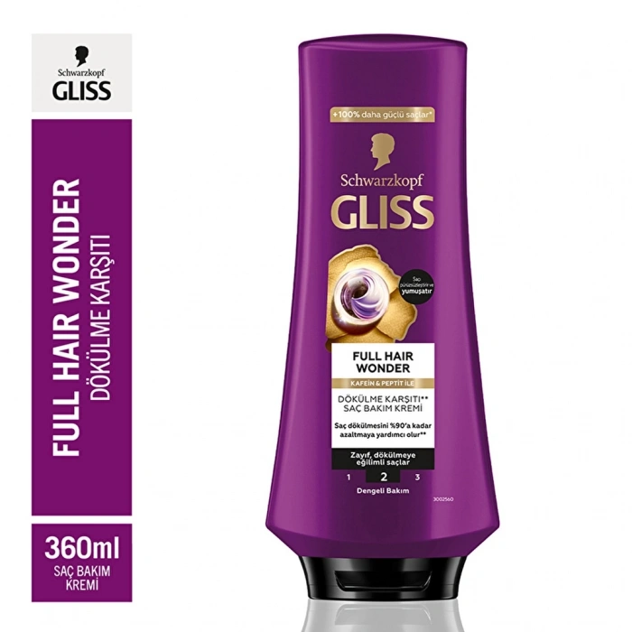 Gliss Full Hair Wonder Saç Bakım Kremi 360 ml