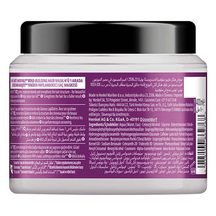 Gliss Full Hair Wonder Saç Maskesi 400 ml