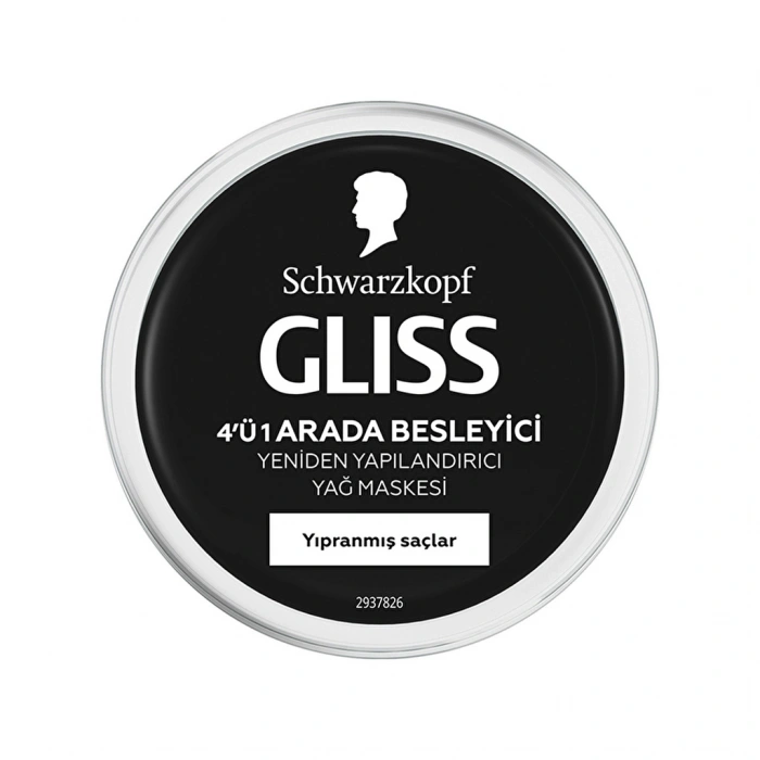 Gliss Oil Nutritive 4’ü 1 Arada Besleyici & Yeniden Yapılandırıcı Yağ Maskesi 400 ml