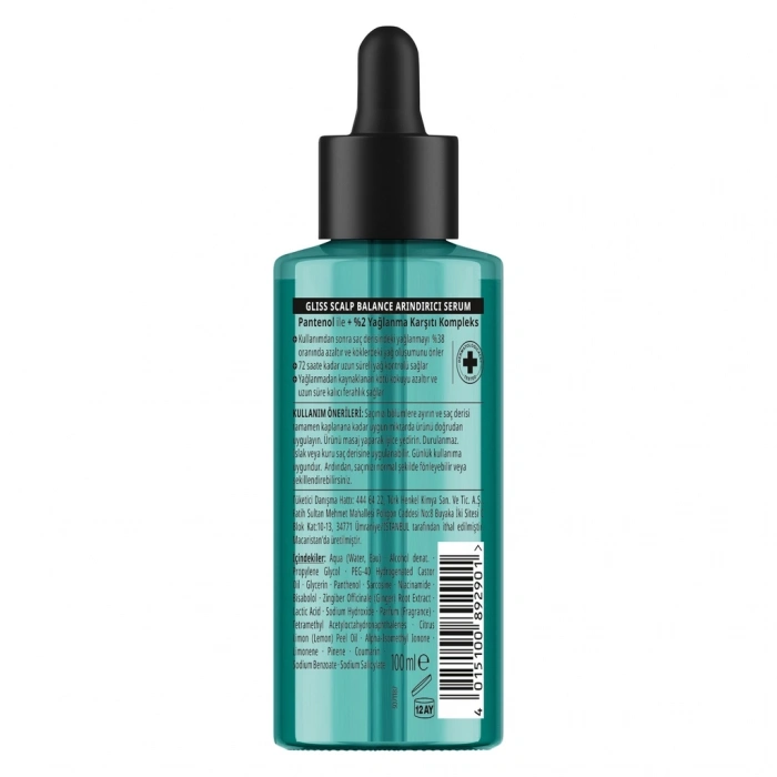 Gliss Scalp Balance Arındırıcı Saç Serumu 100 ml