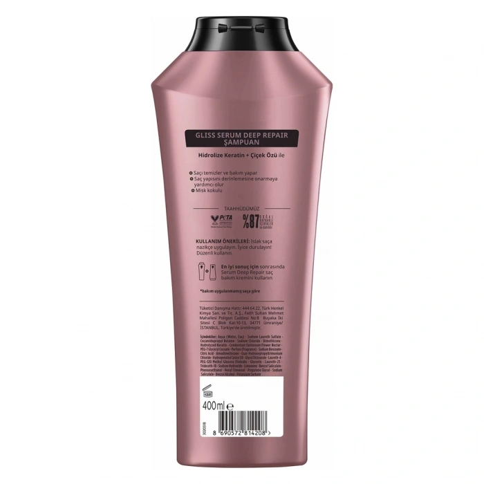 Gliss Serum Deep Repair Şampuan 400 ml