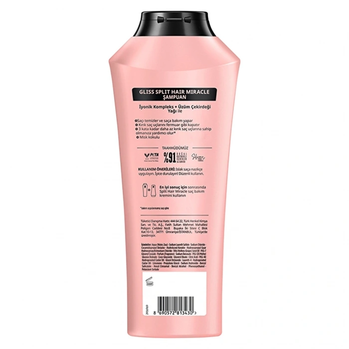 Gliss Split Hair Miracle Şampuan 400 ml