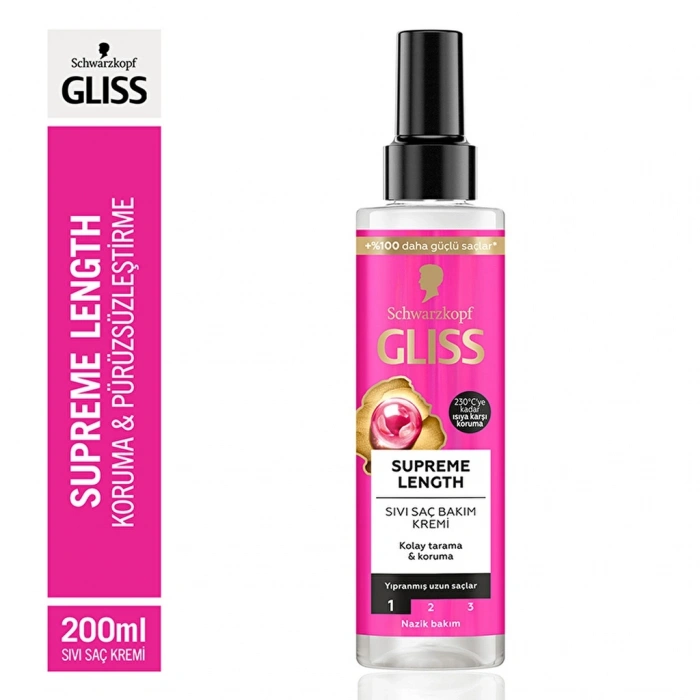 Gliss Supreme Length Sıvı Saç Kremi 200 ml