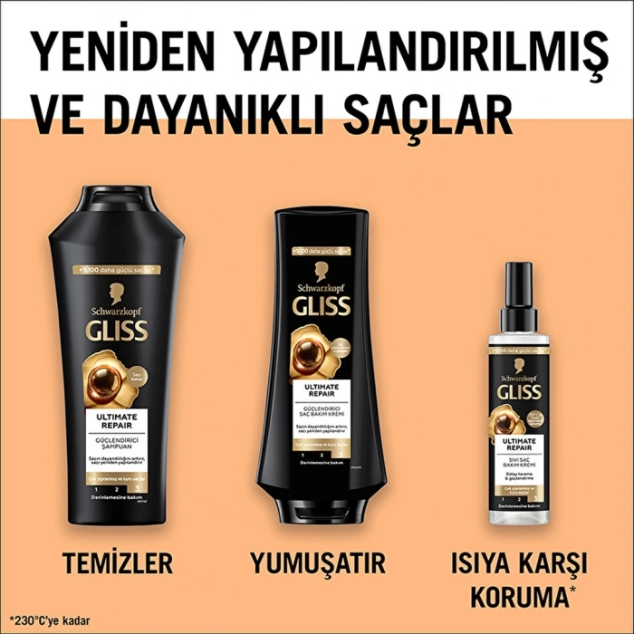 Gliss Ultimate Repair Sıvı Saç Bakım Kremi 200 ml