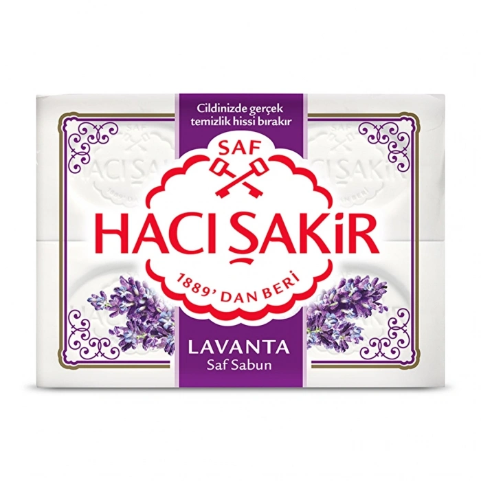 Hacı Şakir Lavanta Kalıp Sabun 150 gr x 4