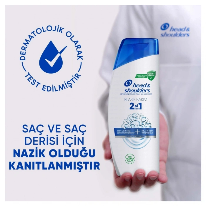 Head & Shoulders 2si 1 Arada İpeksi Yumuşaklık Kepek Karşıtı Şampuan 300 ml