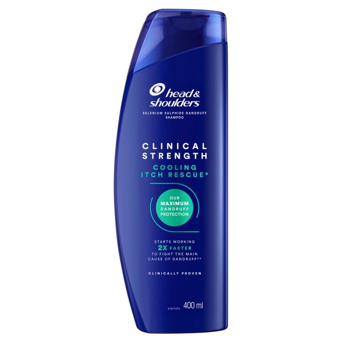 Head & Shoulders Clinical Strength Cooling Itch Rescue Kaşıntı Karşıtı Şampuan 400 ml