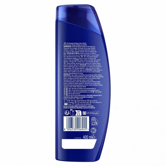 Head & Shoulders Clinical Strength Dry Scalp Rescue Kuru Saç Derisine Özel Şampuan 400 ml