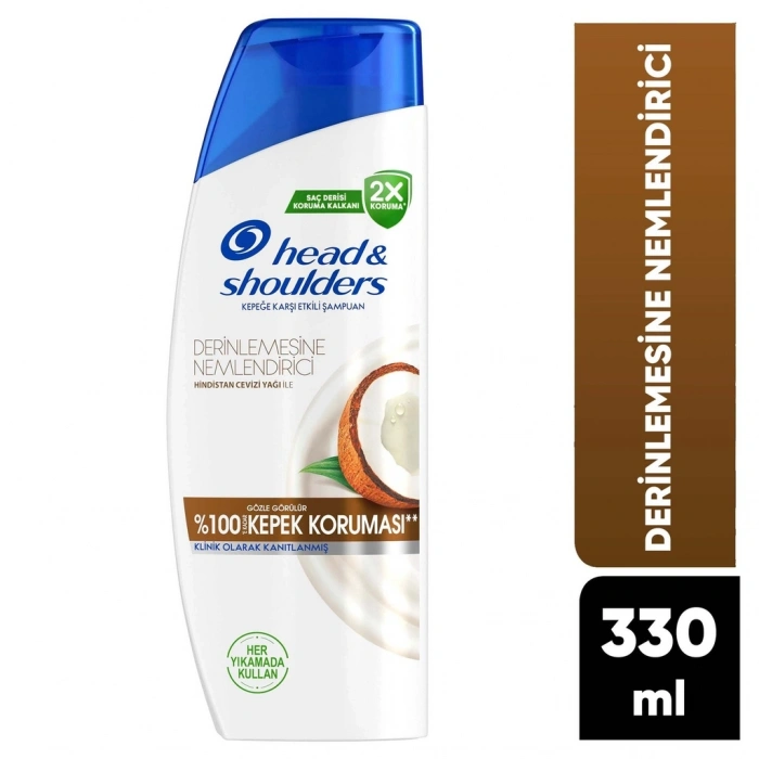 Head & Shoulders Derinlemesine Nemlendirici Kepeğe Karşı Karşı Etkili Şampuan 330 ml