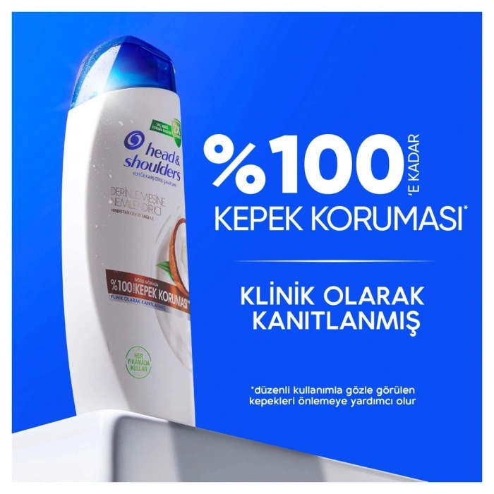 Head & Shoulders Derinlemesine Nemlendirici Kepeğe Karşı Karşı Etkili Şampuan 330 ml