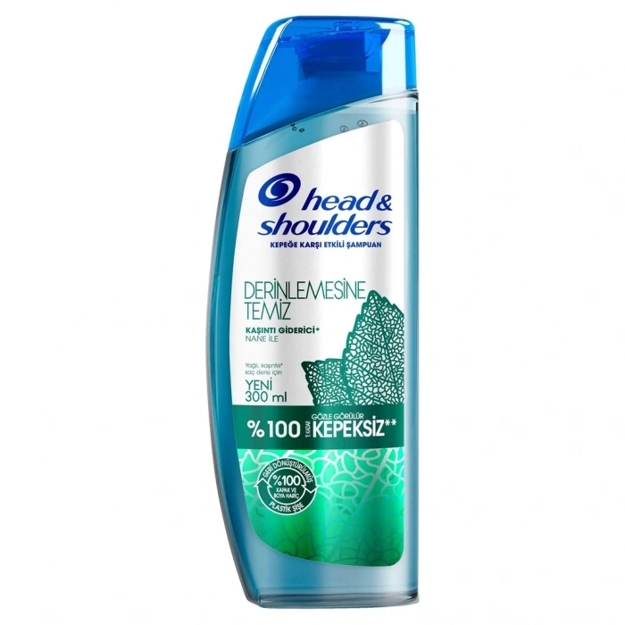 Head & Shoulders Derinlemesine Temiz Kaşıntı Giderici Kepeğe Karşı Etkili Şampuan 300 ml
