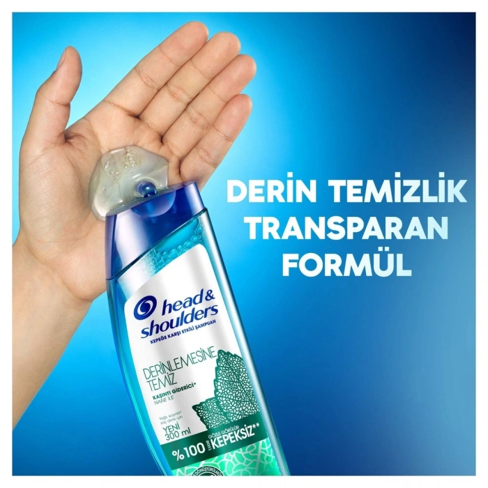 Head & Shoulders Derinlemesine Temiz Kaşıntı Giderici Kepeğe Karşı Etkili Şampuan 300 ml