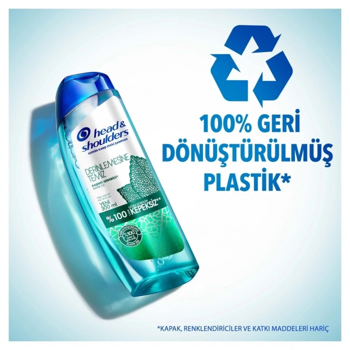 Head & Shoulders Derinlemesine Temiz Kaşıntı Giderici Kepeğe Karşı Etkili Şampuan 300 ml