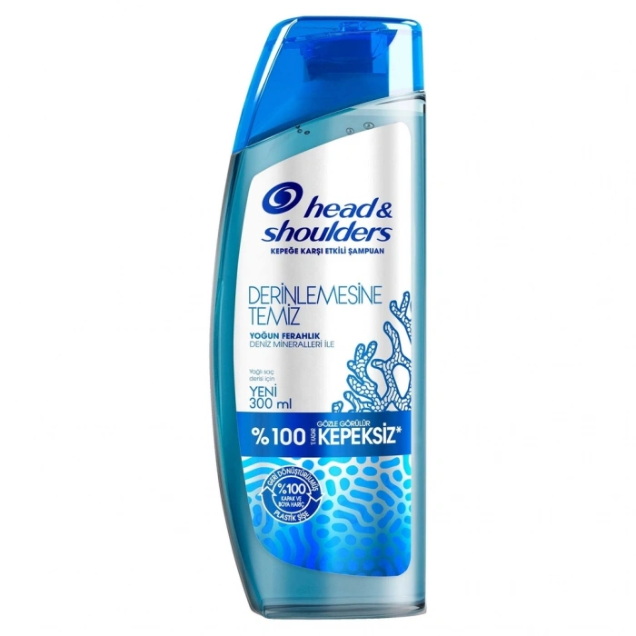 Head & Shoulders Derinlemesine Temiz Saç Derisi Detoksu Kepeğe Karşı Etkili Şampuan 300 ml