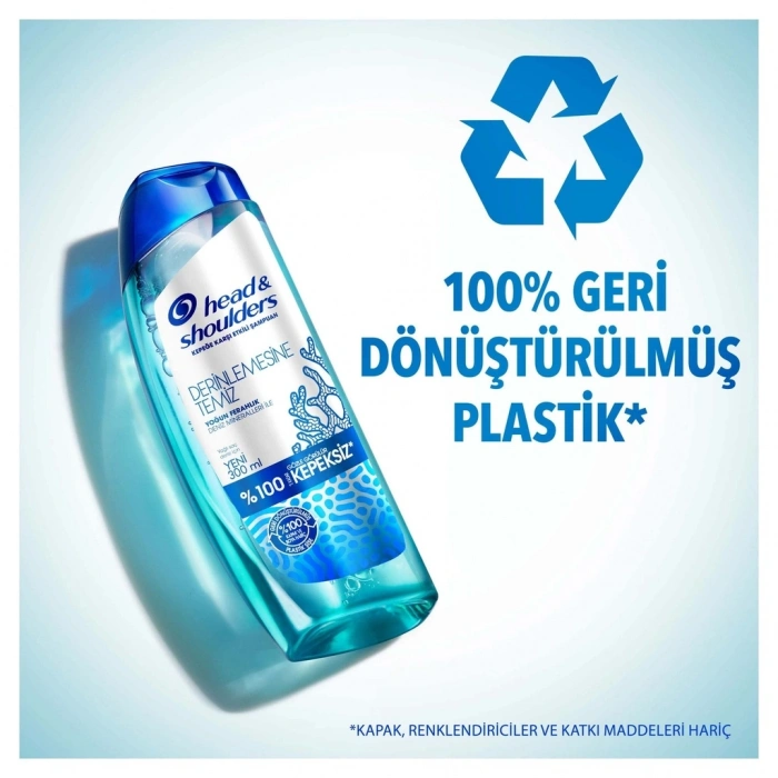 Head & Shoulders Derinlemesine Temiz Saç Derisi Detoksu Kepeğe Karşı Etkili Şampuan 300 ml