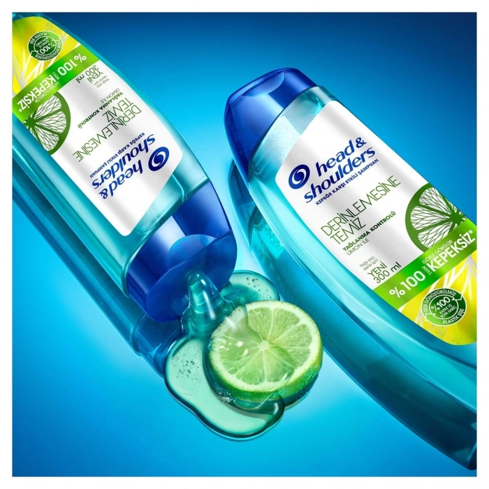 Head & Shoulders Derinlemesine Temiz Yağlanma Kontrolü Kepeğe Karşı Etkili Şampuan 300 ml