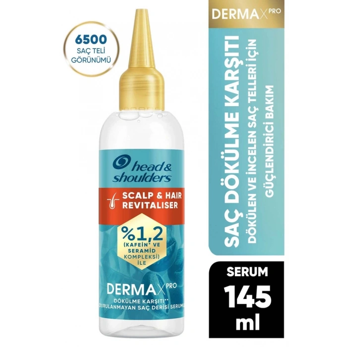 Head & Shoulders Dermaxpro Scalp Revitalizer Saç Dökülme Karşıtı Saç Bakım Serumu 145 ml
