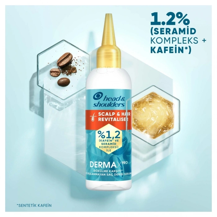 Head & Shoulders Dermaxpro Scalp Revitalizer Saç Dökülme Karşıtı Saç Bakım Serumu 145 ml
