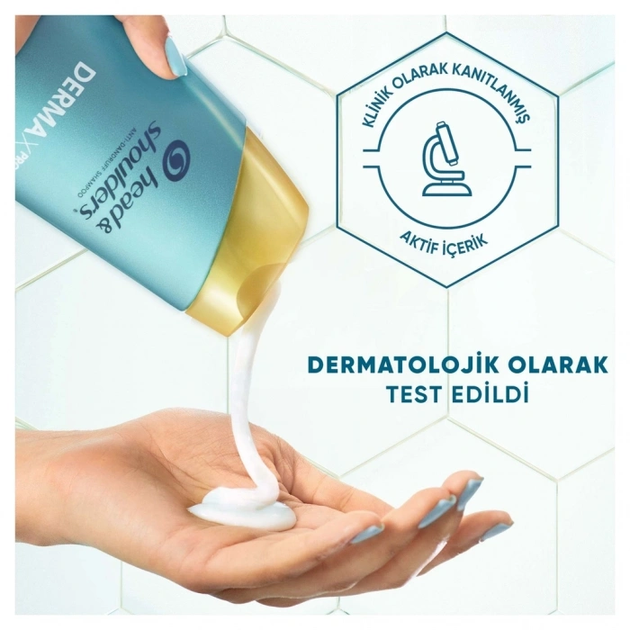 Head & Shoulders DermaXPro Yatıştırıcı Kepek Karşıtı Şampuan Aloe Vera Özü ve Seramid İle 300 ml