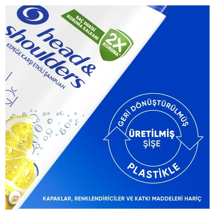 Head & Shoulders Limon Ferahlığı Kepeğe Karşı Etkili Şampuan 330 ml