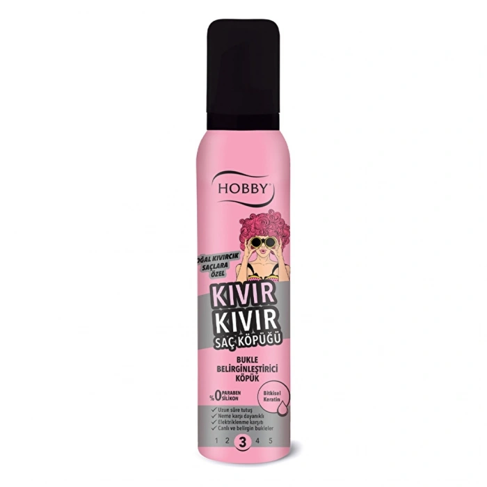 Hobby Kıvırcık Saç Köpüğü 150 ml