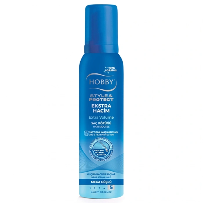 Hobby Style & Protect Ekstra Hacim Saç Köpüğü 150 ml