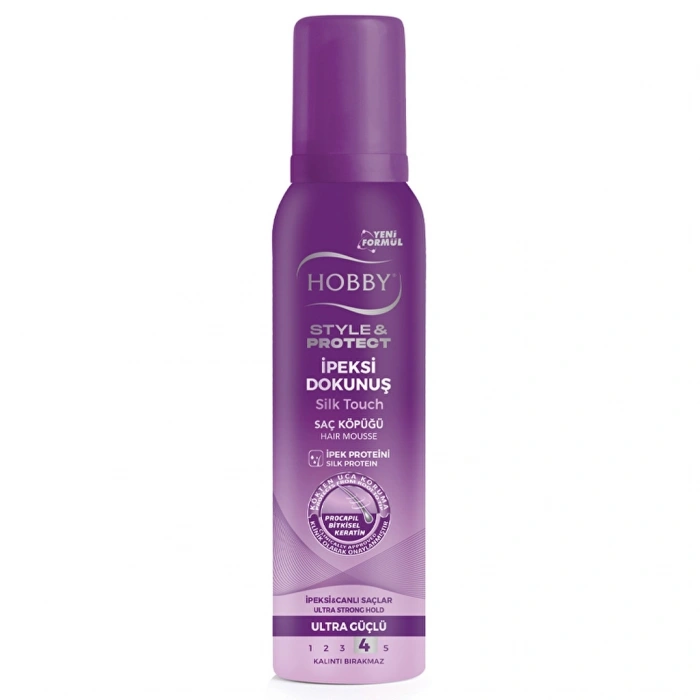 Hobby Style & Protect İpeksi Dokunuş Saç Köpüğü 150 ml