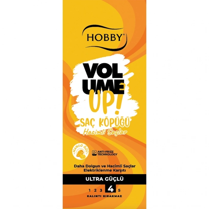 Hobby Volume Up Saç Köpüğü 150 ml