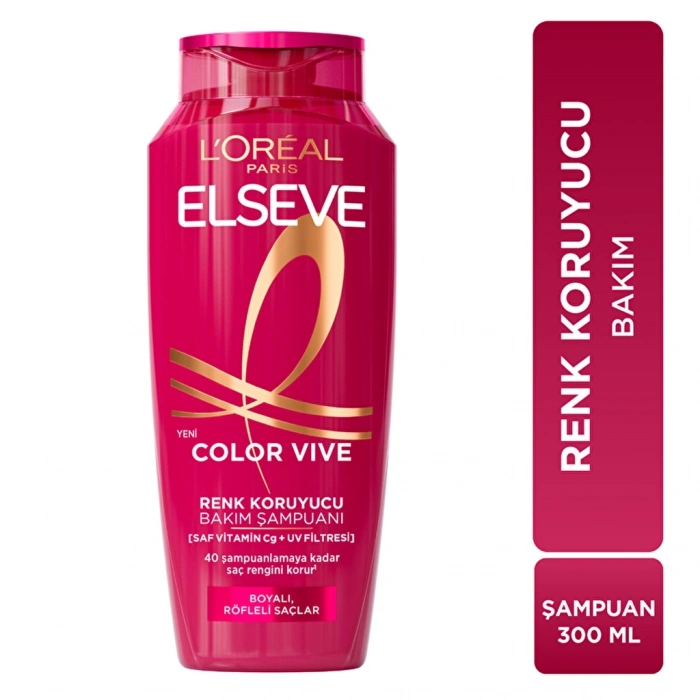 Loreal Paris Elseve Color Vive Renk Koruyucu Bakım Şampuanı 300 ml