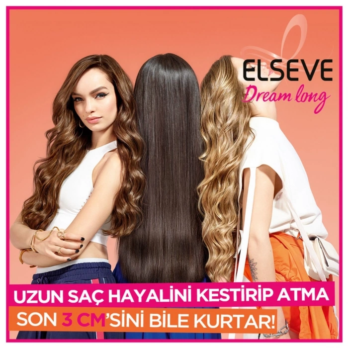 Loreal Paris Elseve Dream Long Bye-Bye Makas Saç Bakım Kremi 200 ml