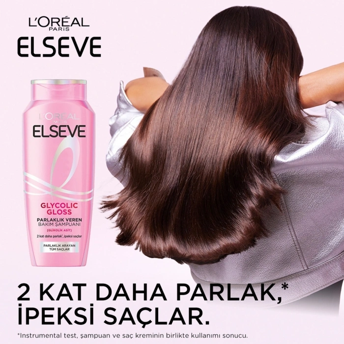 Loreal Paris Elseve Glycolic Gloss Parlaklık Veren Bakım Şampuanı 300 ml