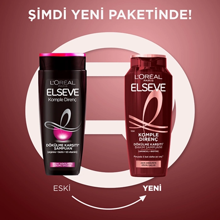 Loreal Paris Elseve Komple Direnç Dökülme Karşıtı Bakım Şampuanı 300 ml