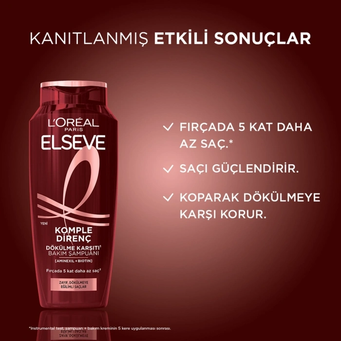 Loreal Paris Elseve Komple Direnç Dökülme Karşıtı Bakım Şampuanı 700 ml
