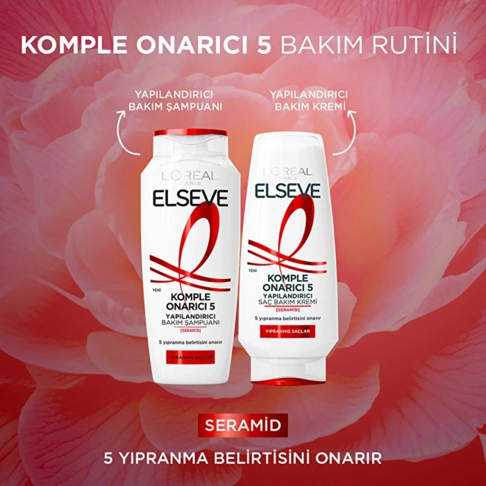Loreal Paris Elseve Komple Onarıcı 5 Yapılandırıcı Bakım Şampuanı 300 ml
