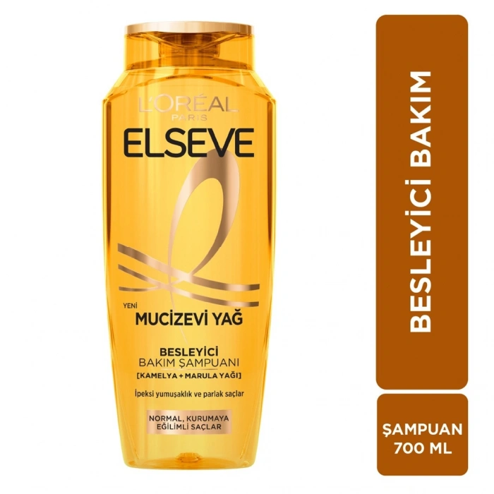 Loreal Paris Elseve Mucivezi Yağ Besleyici Bakım Şampuanı 700 ml
