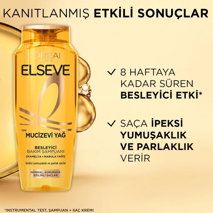 Loreal Paris Elseve Mucivezi Yağ Besleyici Bakım Şampuanı 700 ml