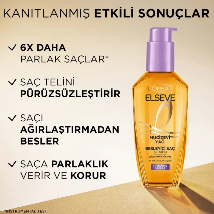 Loreal Paris Elseve Mucizevi Yağ Besleyici Saç Serumu 100 ml