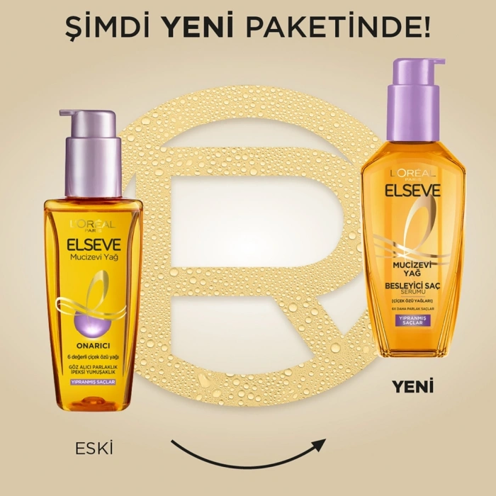 Loreal Paris Elseve Mucizevi Yağ Besleyici Saç Serumu 100 ml