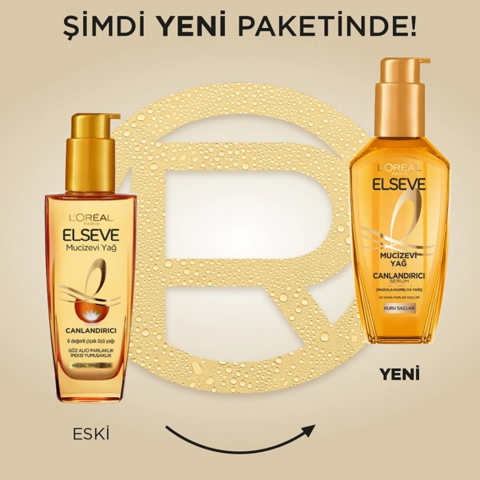 Loreal Paris Elseve Mucizevi Yağ Canlandırıcı Saç Serumu 100 ml