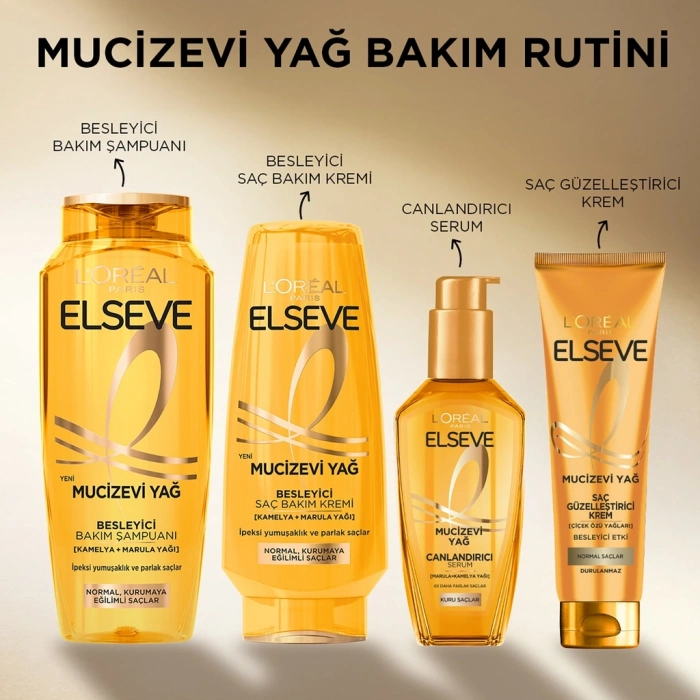 Loreal Paris Elseve Mucizevi Yağ Canlandırıcı Saç Serumu 100 ml