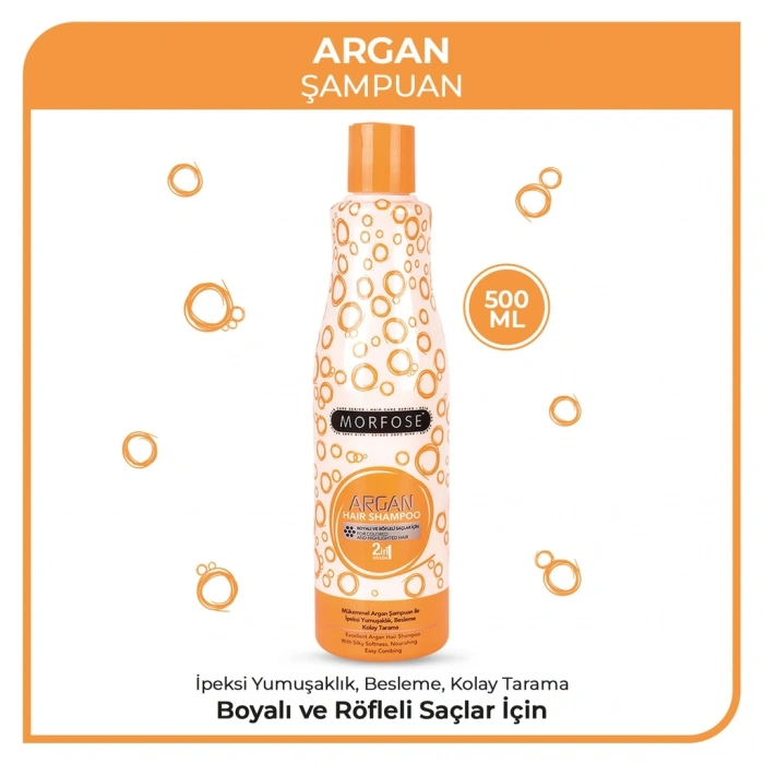 Morfose Argan Saç Şampuanı 500 ml