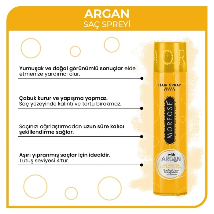 Morfose Argan Saç Spreyi 300 ml