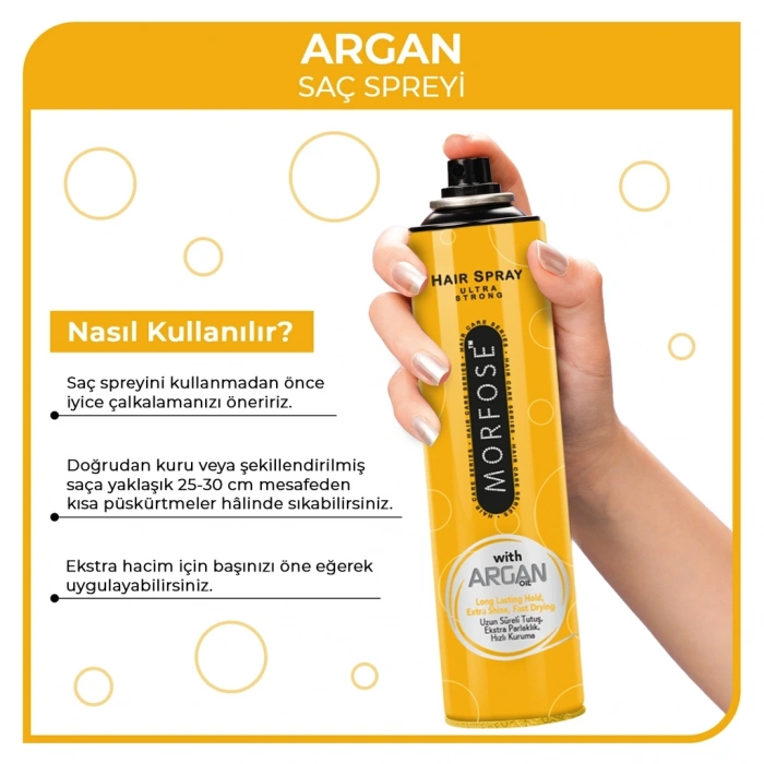 Morfose Argan Saç Spreyi 300 ml
