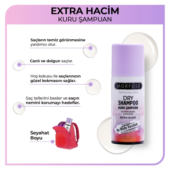 Morfose Ekstra Hacim Kuru Şampuan 90 ml