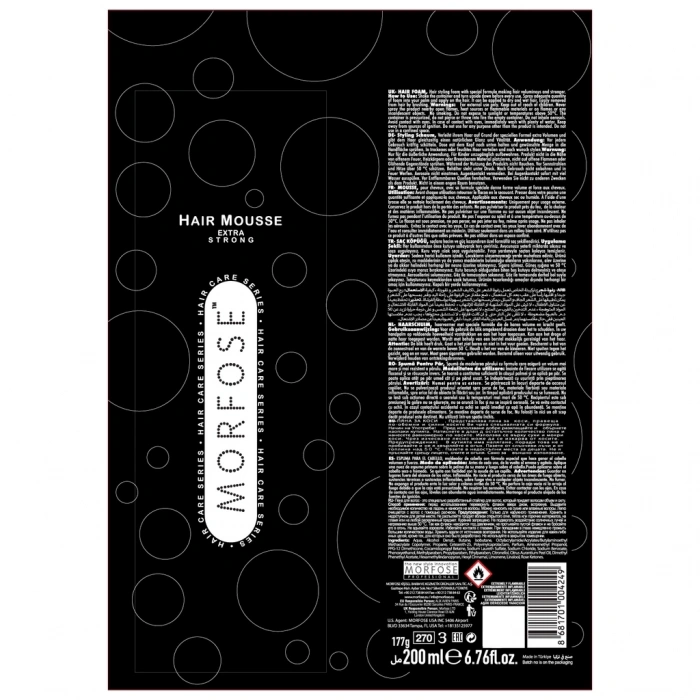 Morfose Extra Strong Saç Köpüğü 200 ml