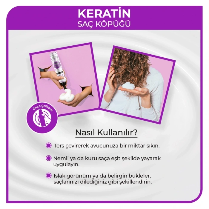 Morfose Keratin Saç Köpüğü 200 ml