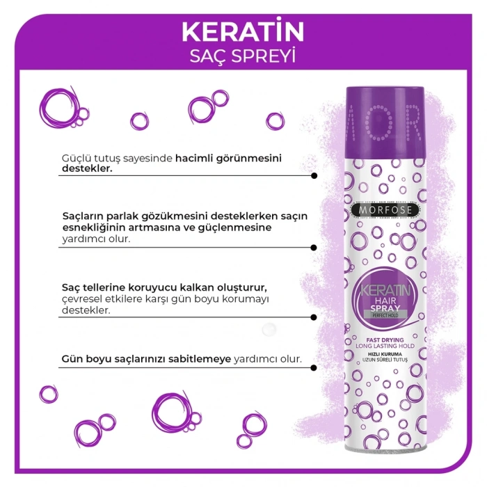 Morfose Keratin Saç Spreyi 250 ml