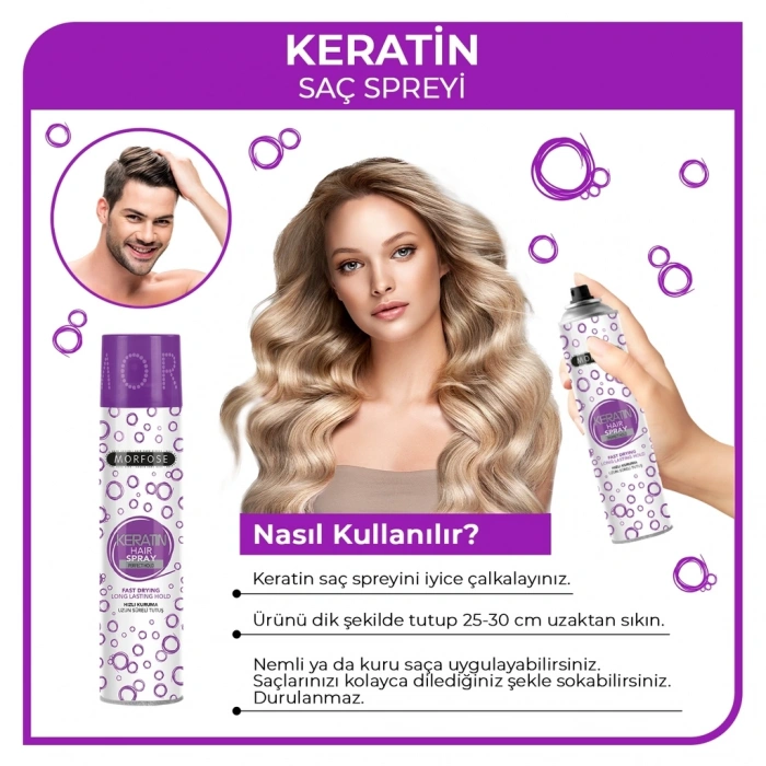 Morfose Keratin Saç Spreyi 250 ml
